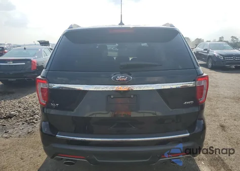 2018 Ford Explorer Xlt z USA, uszkodzony, nr VIN 1FM5K8D83JGA61748